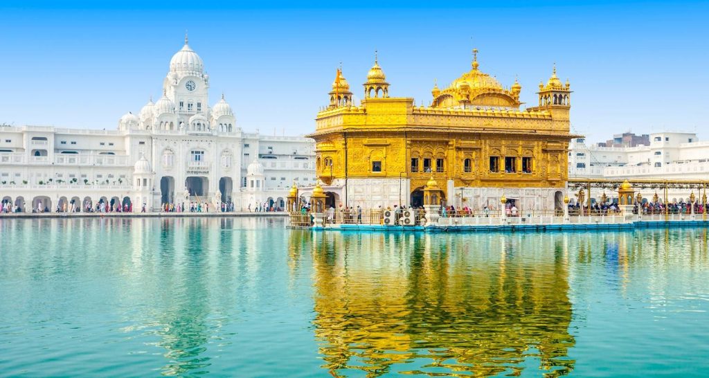 Golden Triangle With Golden Temple