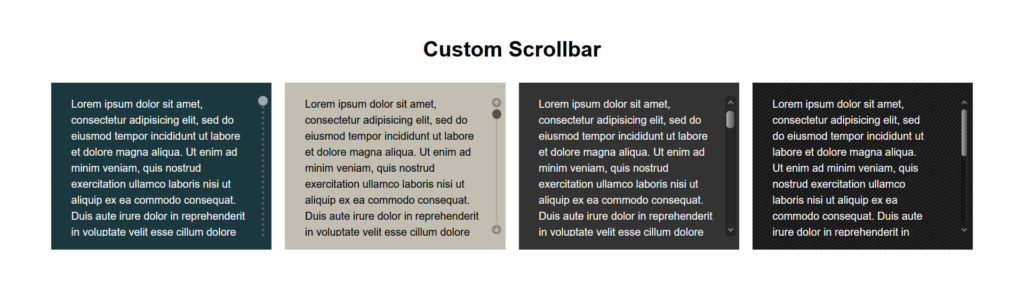 Custom-Scrollbar-For-All-Browsers