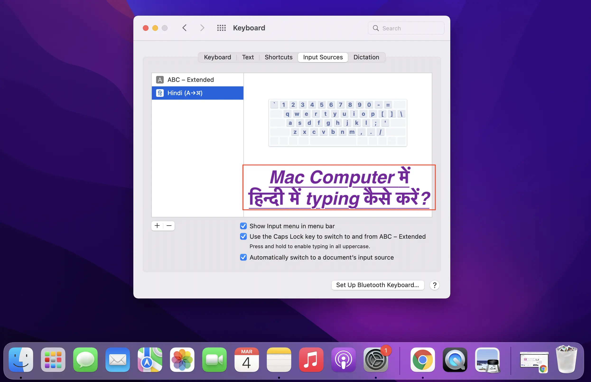 hindi keyboard for mac
