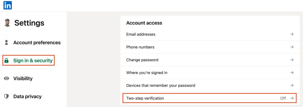 Two Factor Authentication